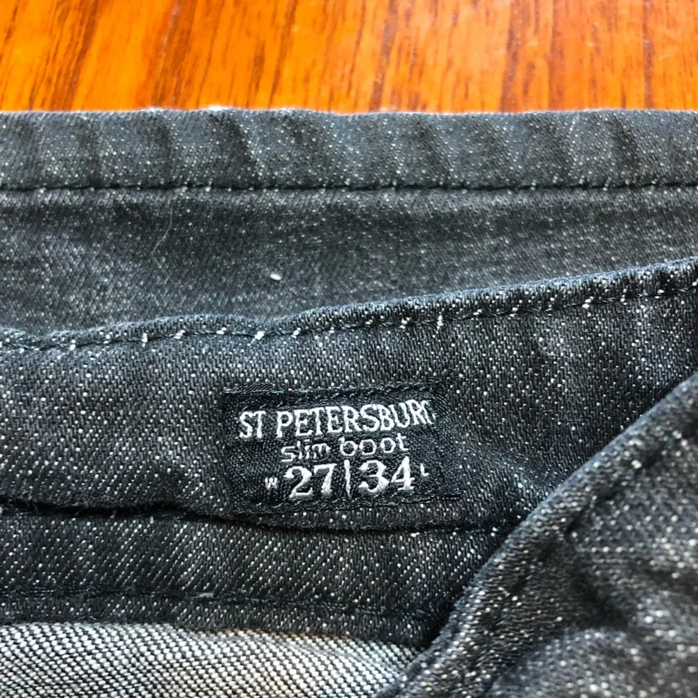 MEK DNM distressed St. Petersburg slim boot jeans - Picture 5 of 16